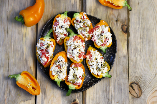 Bariatric Recipes: High Protein Bell Pepper Boats