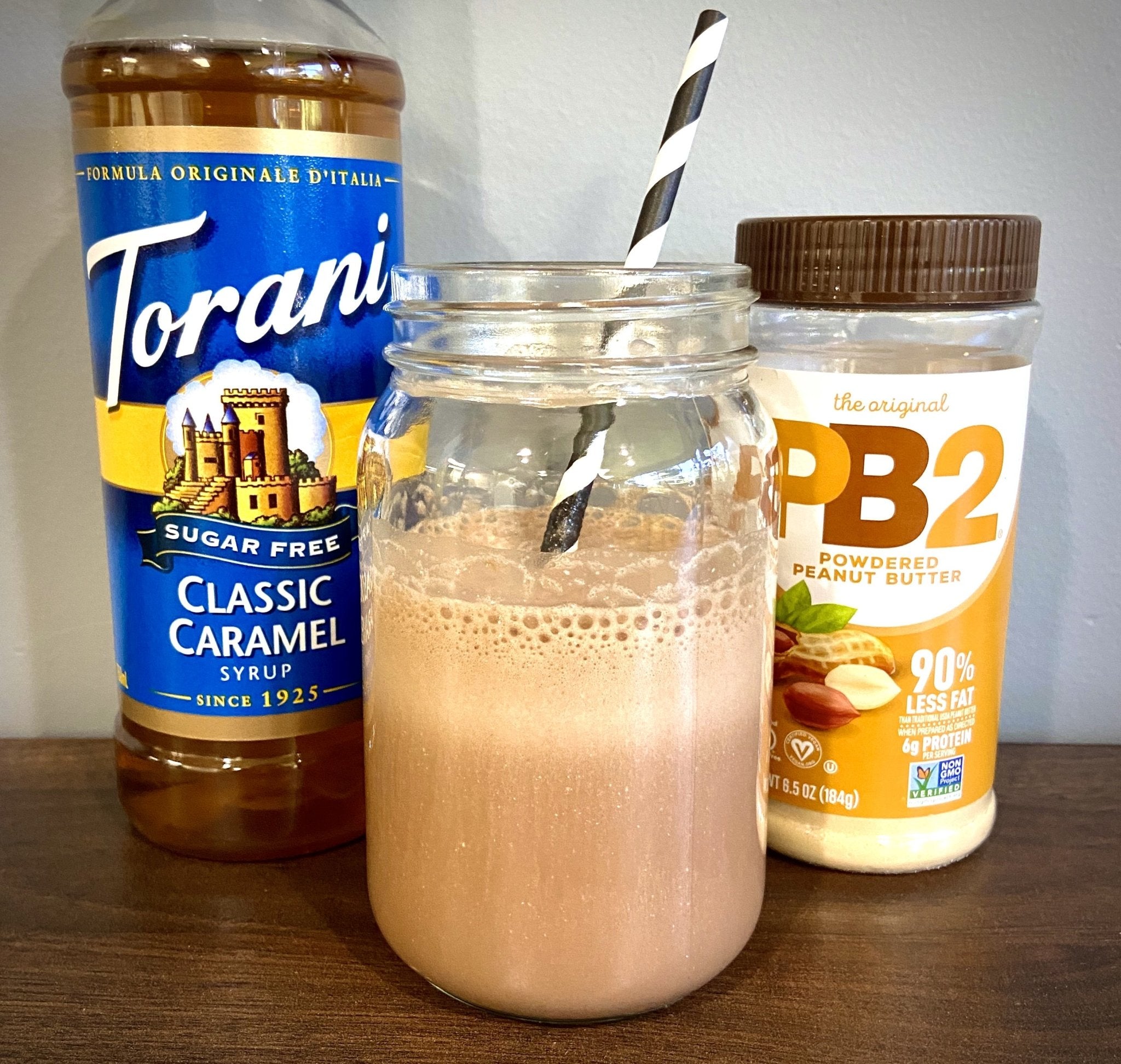 Chocolate Caramel Peanut Butter Protein Shake Bariatric Fusion