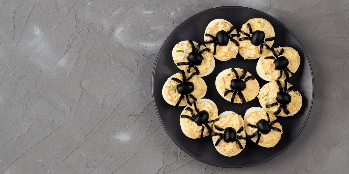 Bariatric Recipes - Spider-Deviled Eggs – Bariatric Fusion