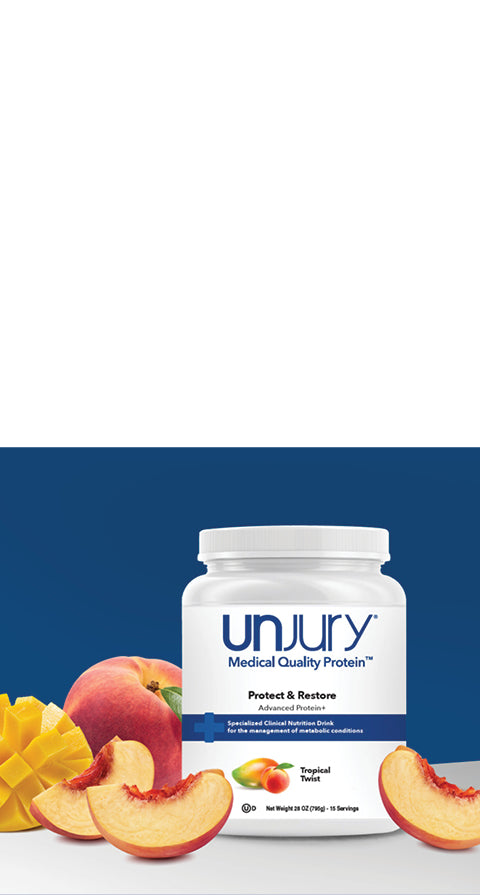 New Product - Unjury Protect and Restore Advanced Protein container