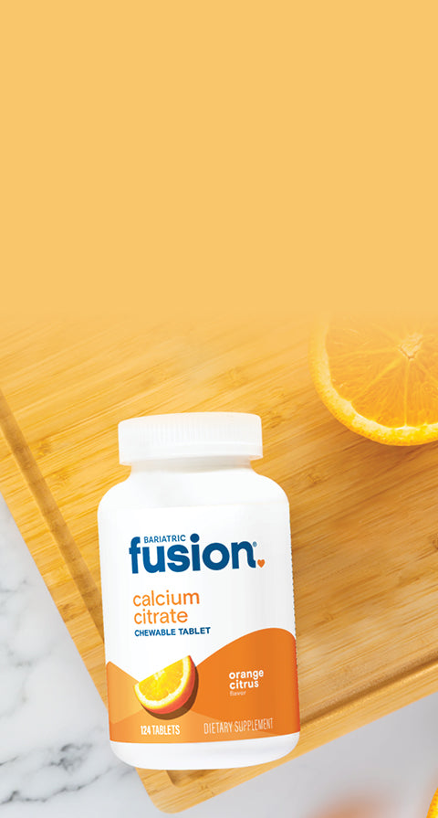Bariatric Fusion Orange Citrus Calcium Citrate Chewable Tablet
