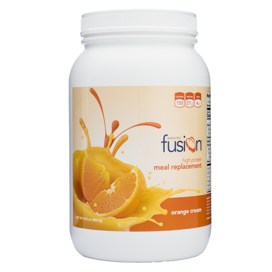 Orange Cream High Protein Meal Replacement - Bariatric Fusion