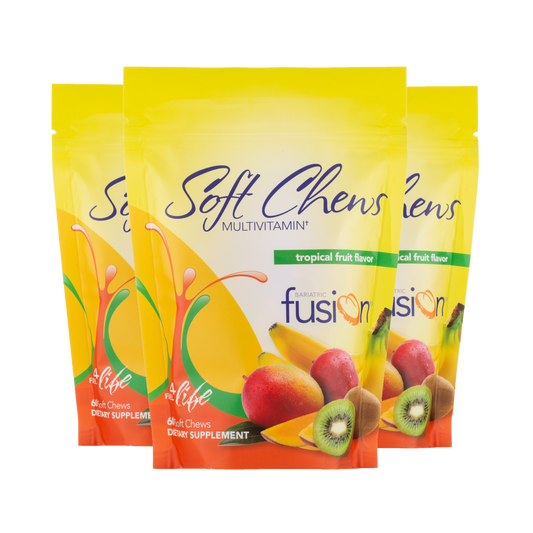 Bundle and Save - Tropical Fruit Soft Chews Bariatric Multivitamin - Bariatric Fusion
