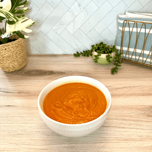 Bariatric Purée Recipes - Easy Pumpkin Purée Soup - Bariatric Fusion