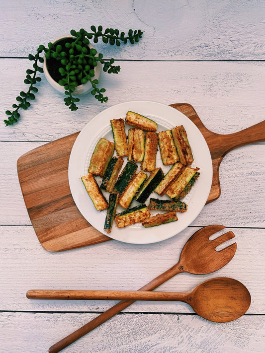 Bariatric Recipes - Parmesan Zucchini Fries - Bariatric Fusion