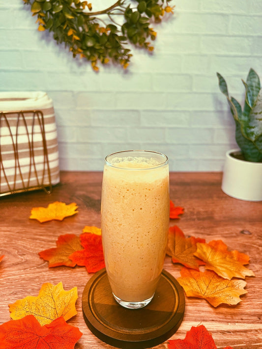 Bariatric Recipes - Peach Cobbler Protein Shake - Bariatric Fusion