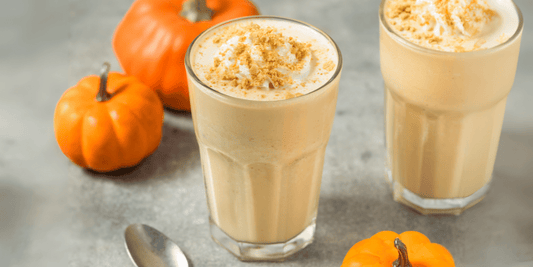 Bariatric Recipes - Pumpkin Pecan Waffles Protein Shake