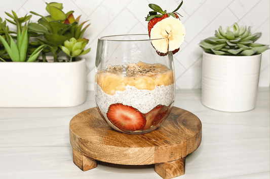 Bariatric Recipes - Strawberry Banana Chia Pudding - Bariatric Fusion