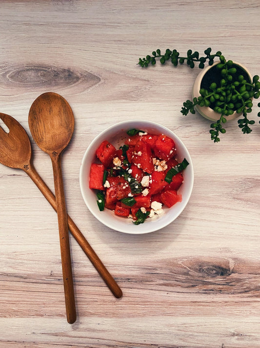 Bariatric Recipes - Watermelon Feta Salad - Bariatric Fusion