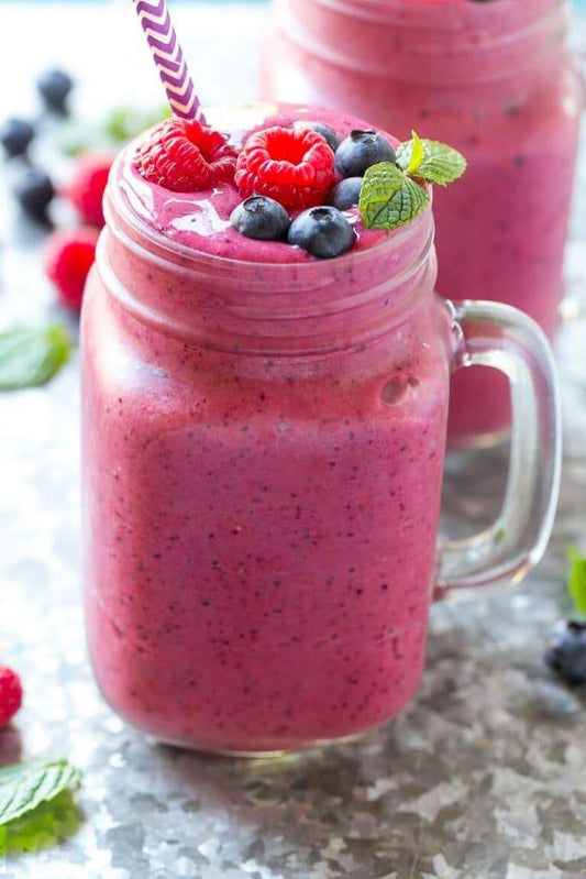 Bariatric Recipes - Berry Boost Protein Shake Recipe - Bariatric Fusion