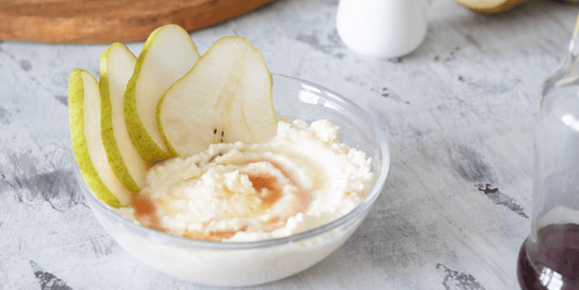 High-Protein Whipped Ricotta with Honey Drizzle