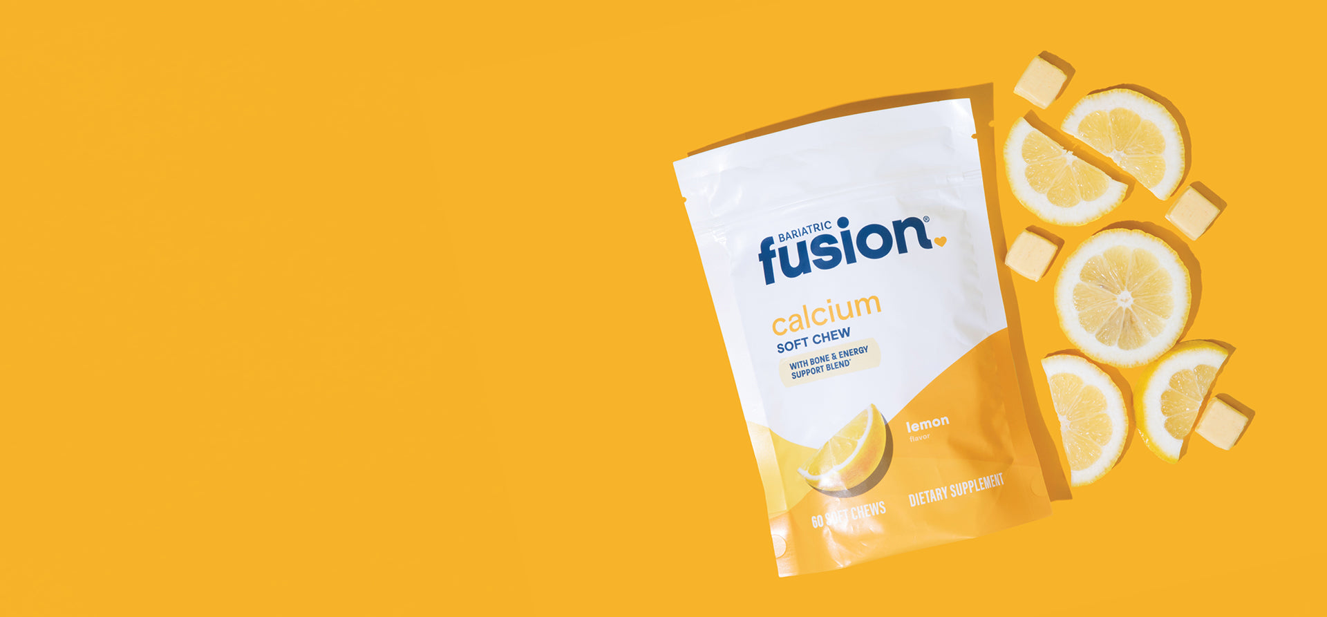 New from Bariatric Fusion - Lemon Calcium Soft Chew