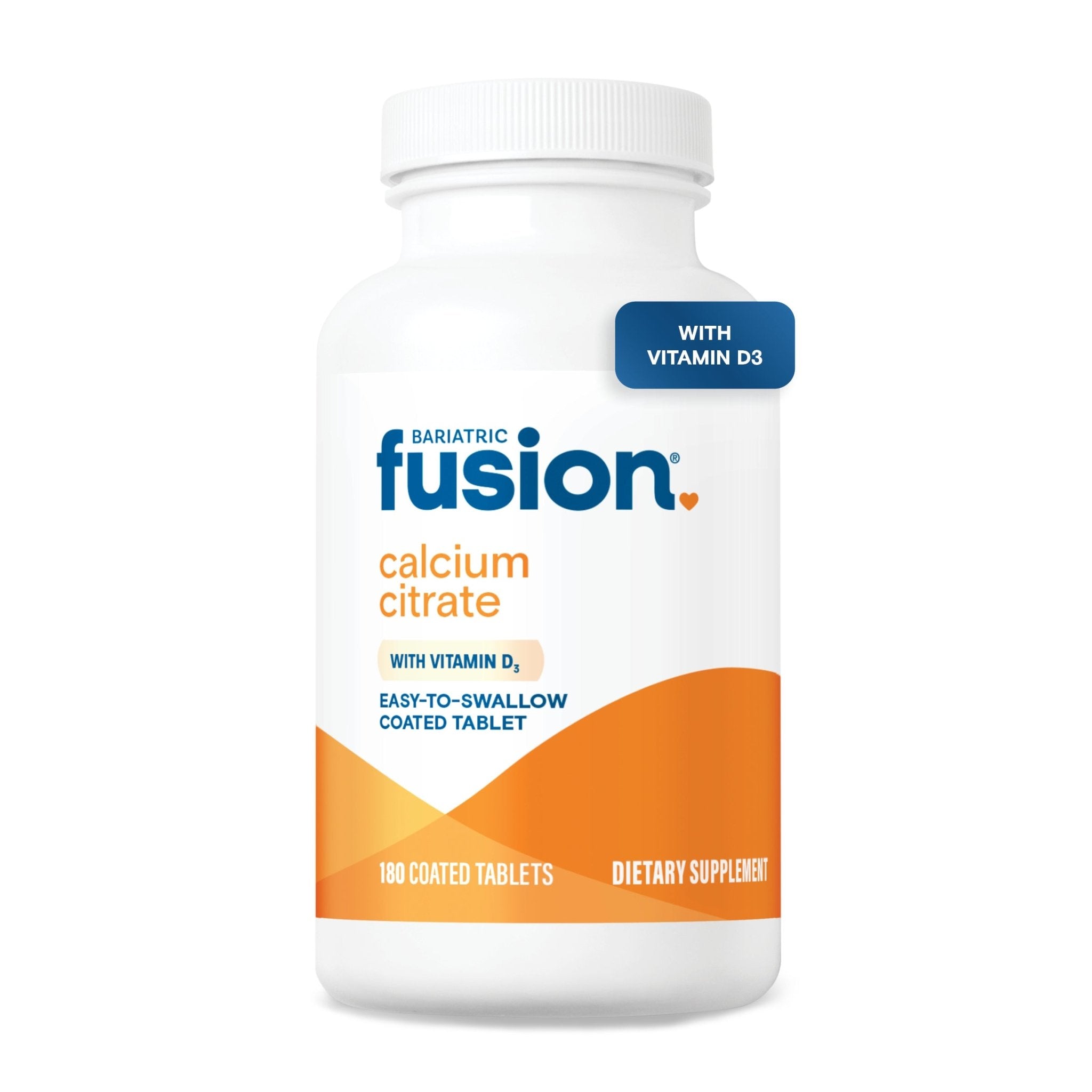 Bariatric Fusion Calcium Citrate Tablet Front Bottle 