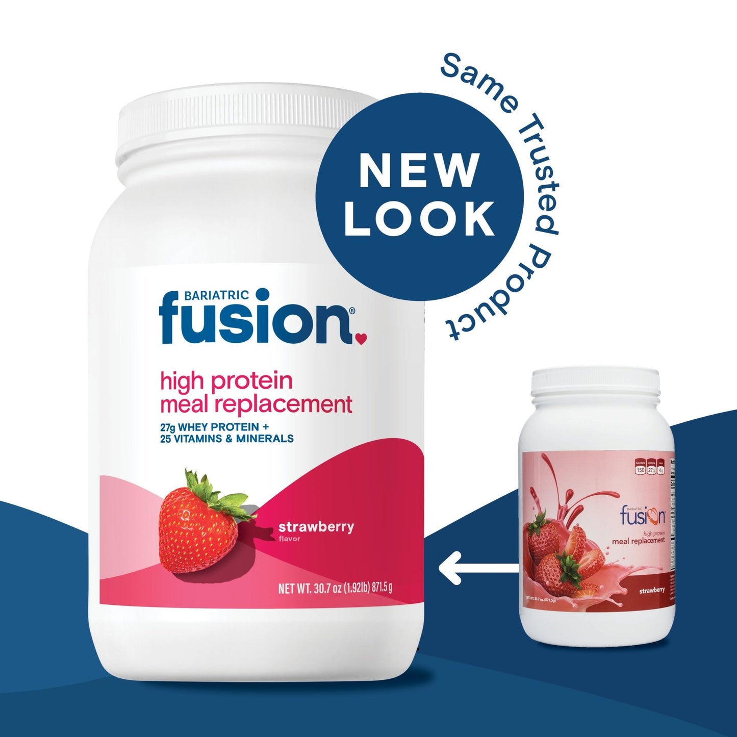 Strawberry High Protein Meal Replacement Bariatric Fusion
