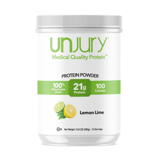 Unjury Lemon Lime High Whey Protein Powder - Bariatric Fusion