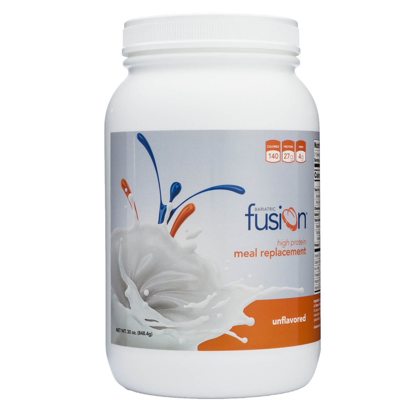 Unflavored High Protein Meal Replacement - Bariatric Fusion