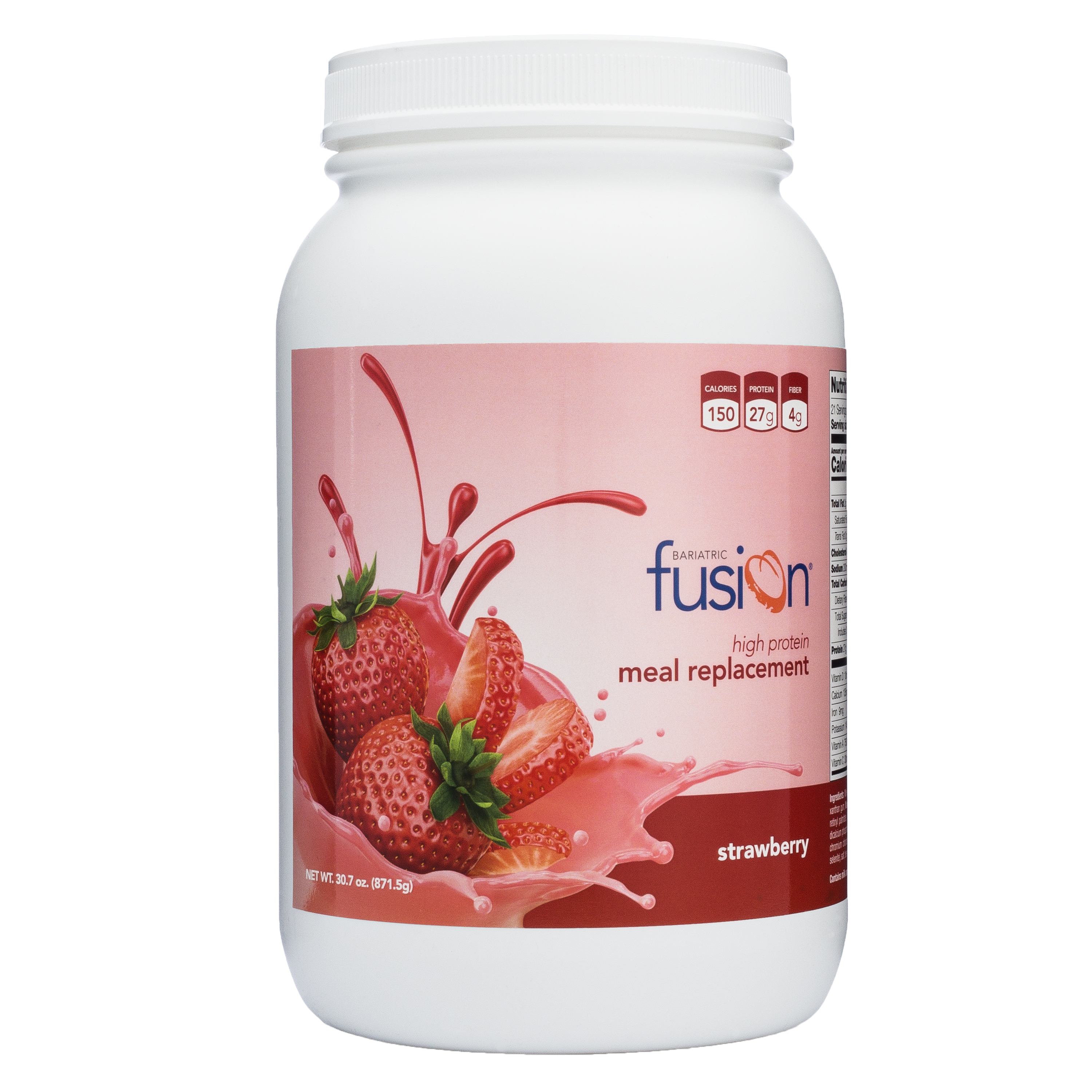 Strawberry High Protein Meal Replacement - Bariatric Fusion