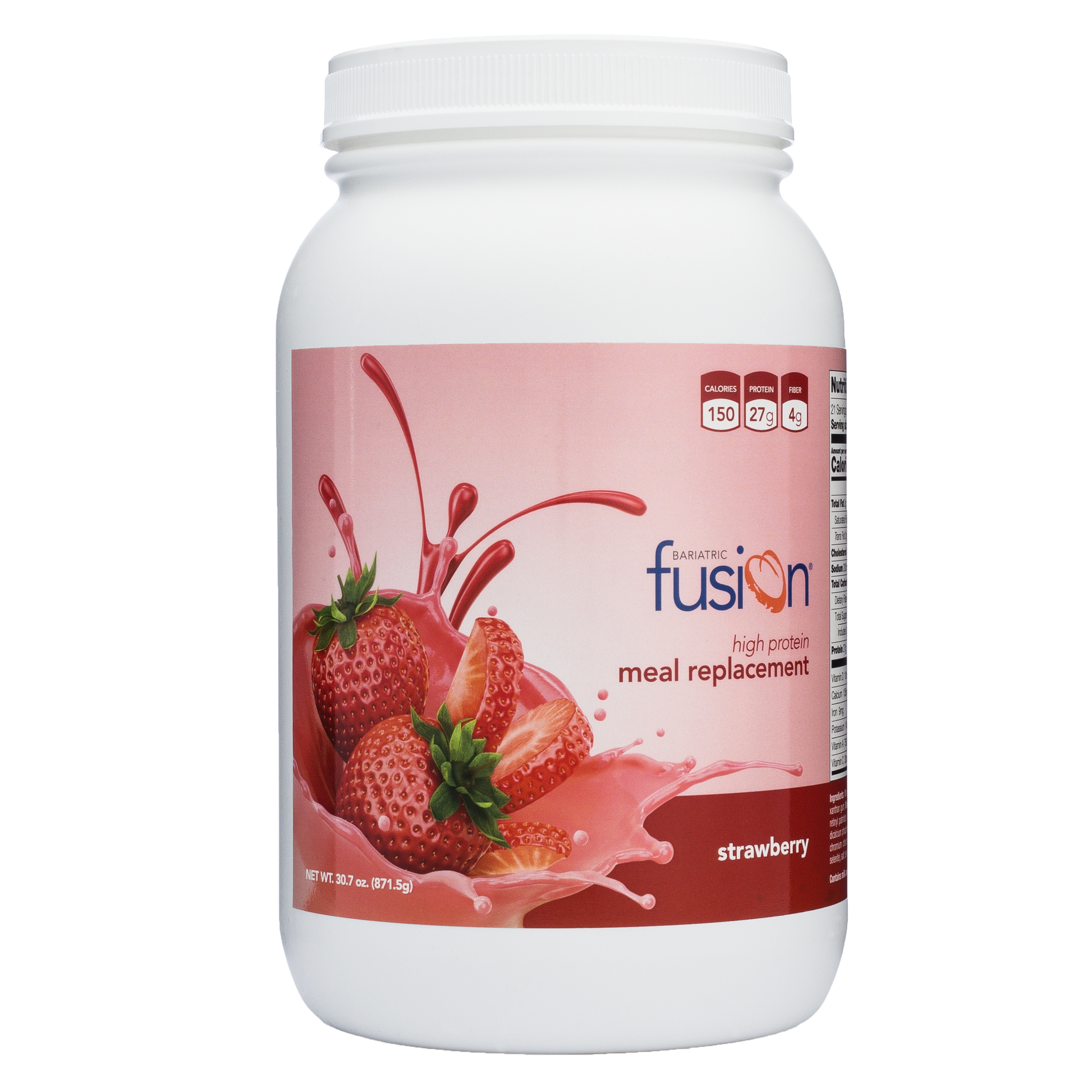 Strawberry High Protein Meal Replacement - Bariatric Fusion