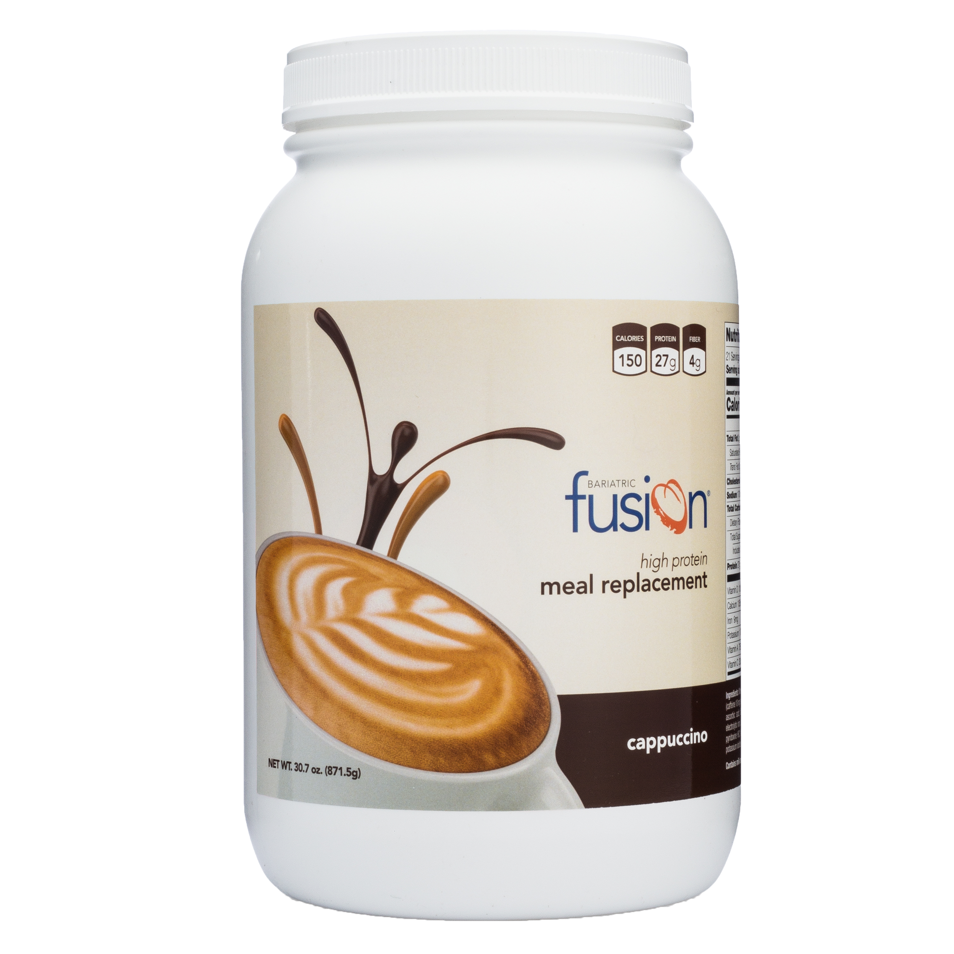 Cappuccino High Protein Meal Replacement - Bariatric Fusion