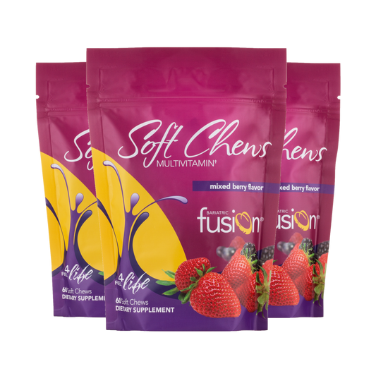 Bundle and Save - Mixed Berry Soft Chews Bariatric Multivitamin - Bariatric Fusion