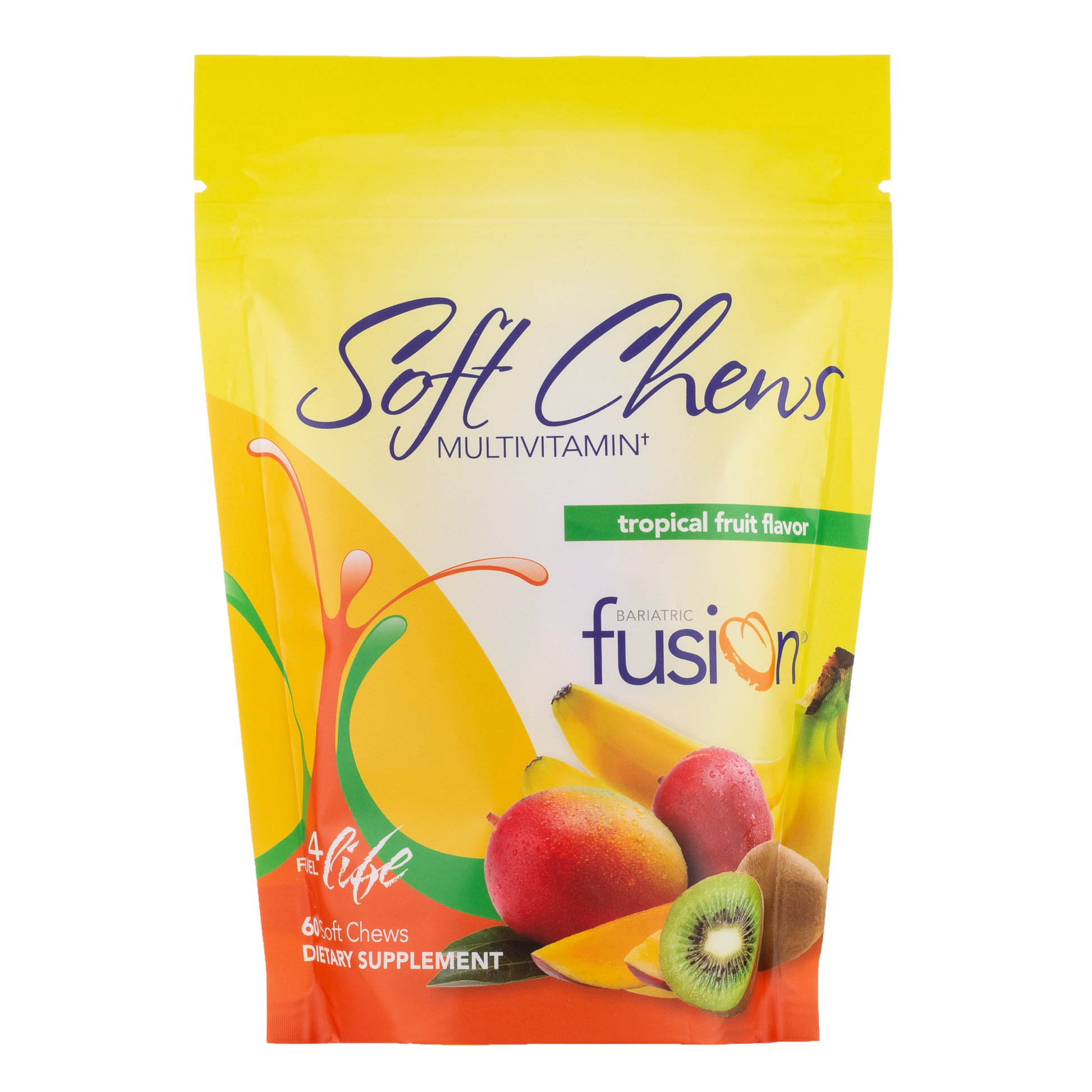 Tropical Fruit Soft Chews Bariatric Multivitamin - Bariatric Fusion