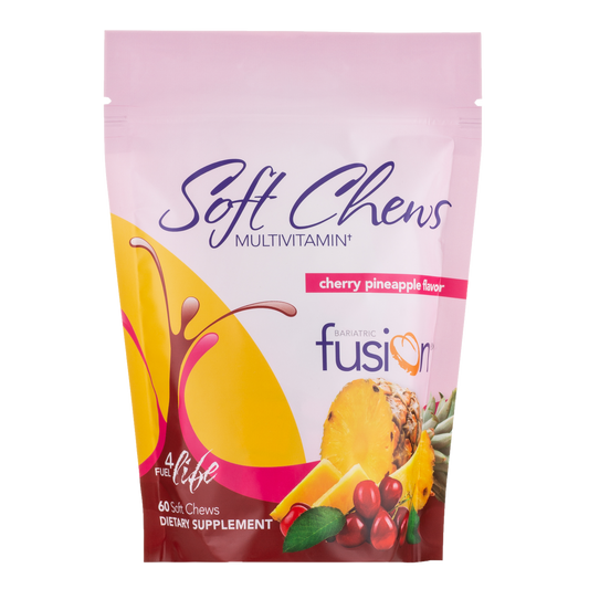 Cherry Pineapple Soft Chews Bariatric Multivitamin - Bariatric Fusion