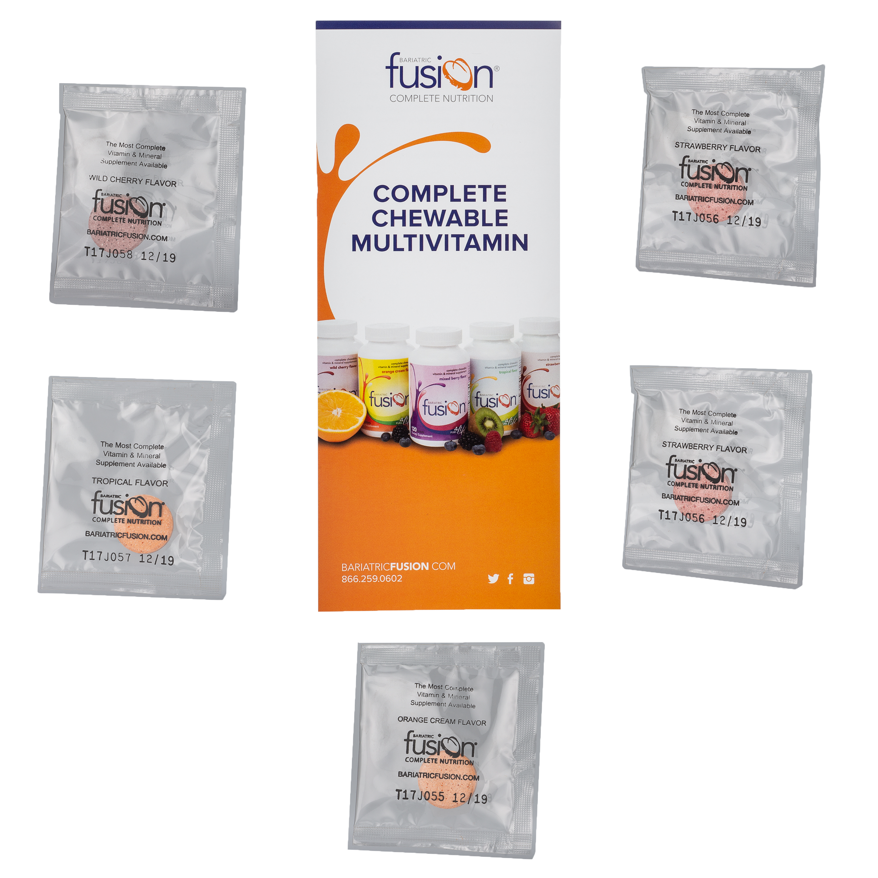 Complete Chewable Sample Pack - Bariatric Fusion