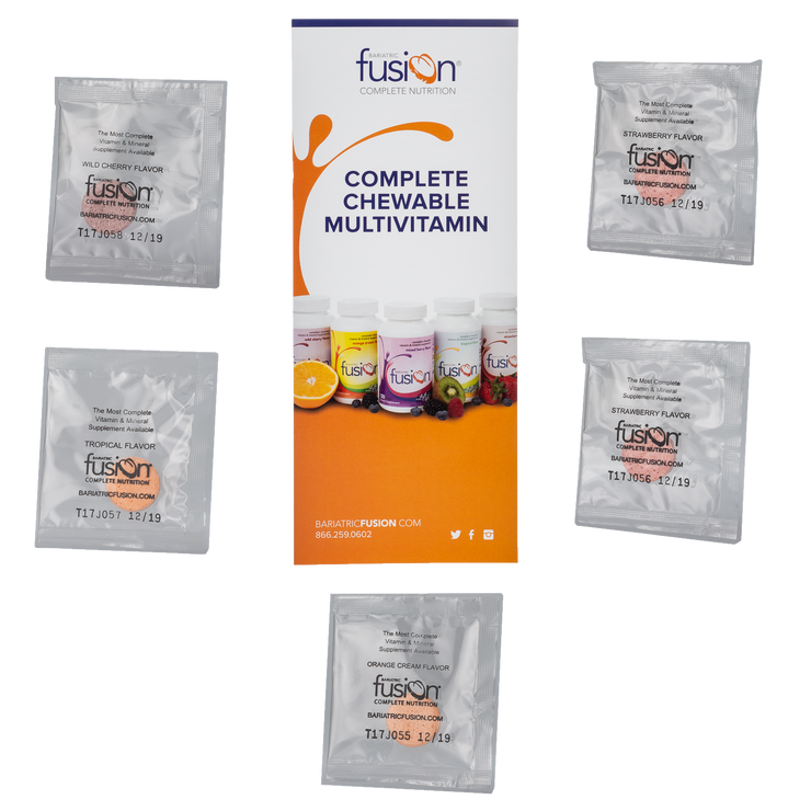 Complete Chewable Sample Pack - Bariatric Fusion