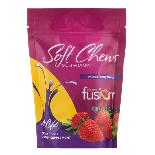 Mixed Berry Soft Chews Bariatric Multivitamin - Bariatric Fusion