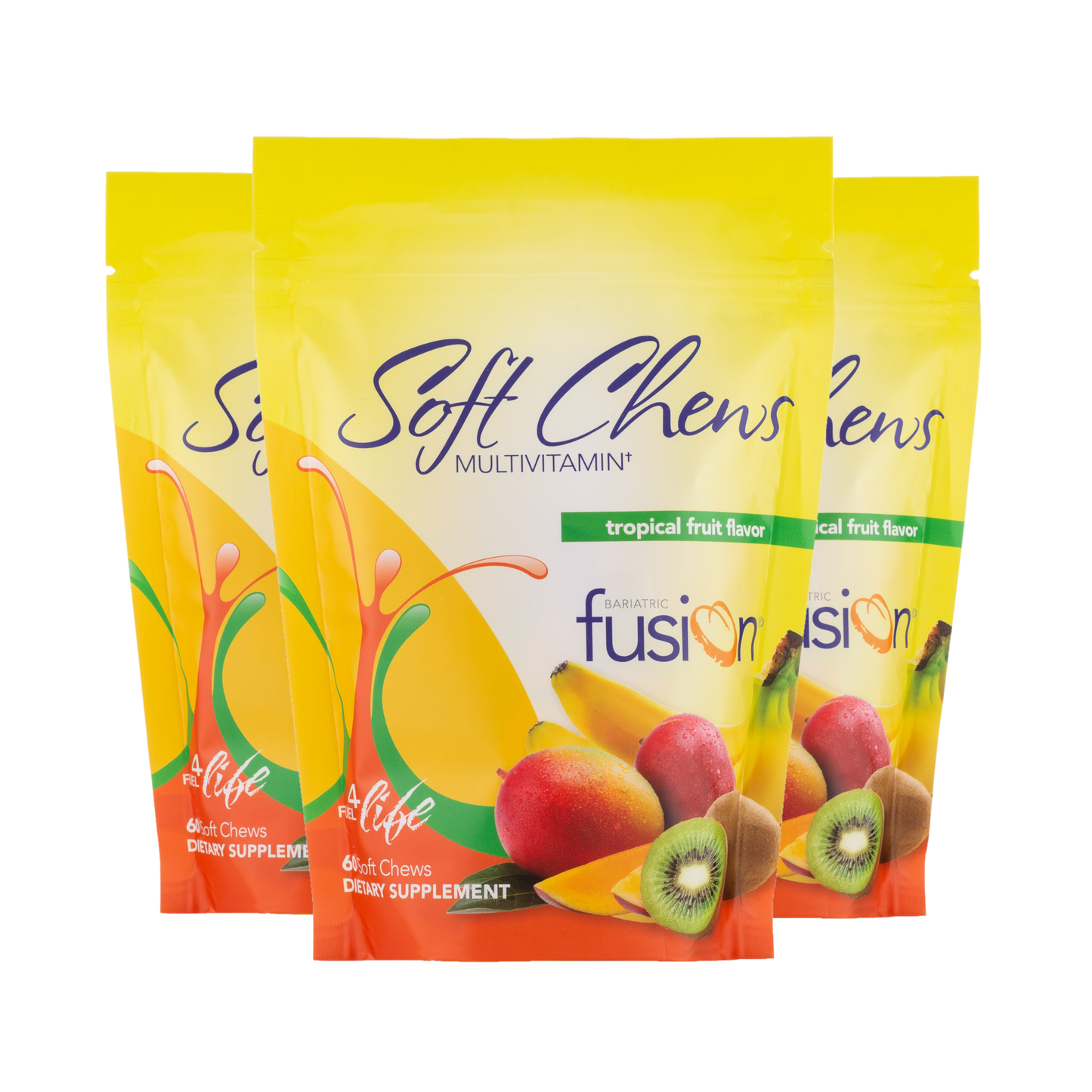 Bundle and Save - Tropical Fruit Soft Chews Bariatric Multivitamin - Bariatric Fusion