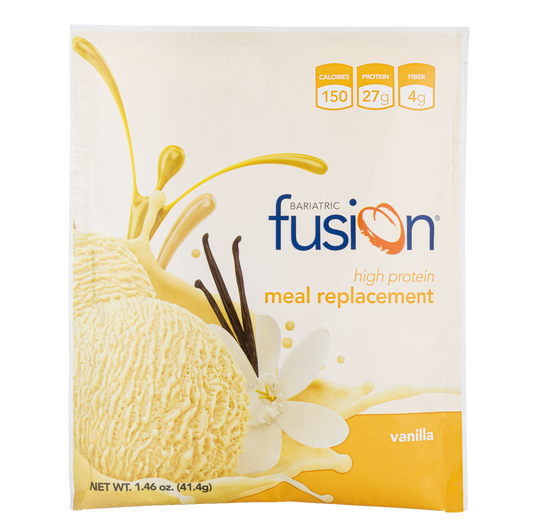 Vanilla High Protein Meal Replacement - Single Serve Packet - Bariatric Fusion