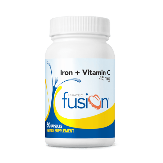 Bariatric Iron Capsule with Vitamin C - Bariatric Fusion