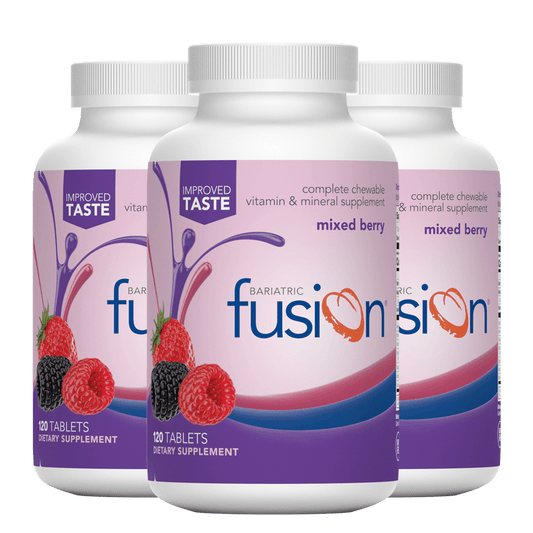 Bundle and Save - Mixed Berry Complete Chewable Bariatric Multivitamin - Bariatric Fusion