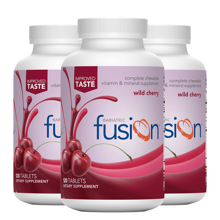 Bundle and Save - Wild Cherry Complete Chewable Bariatric Multivitamin - Bariatric Fusion