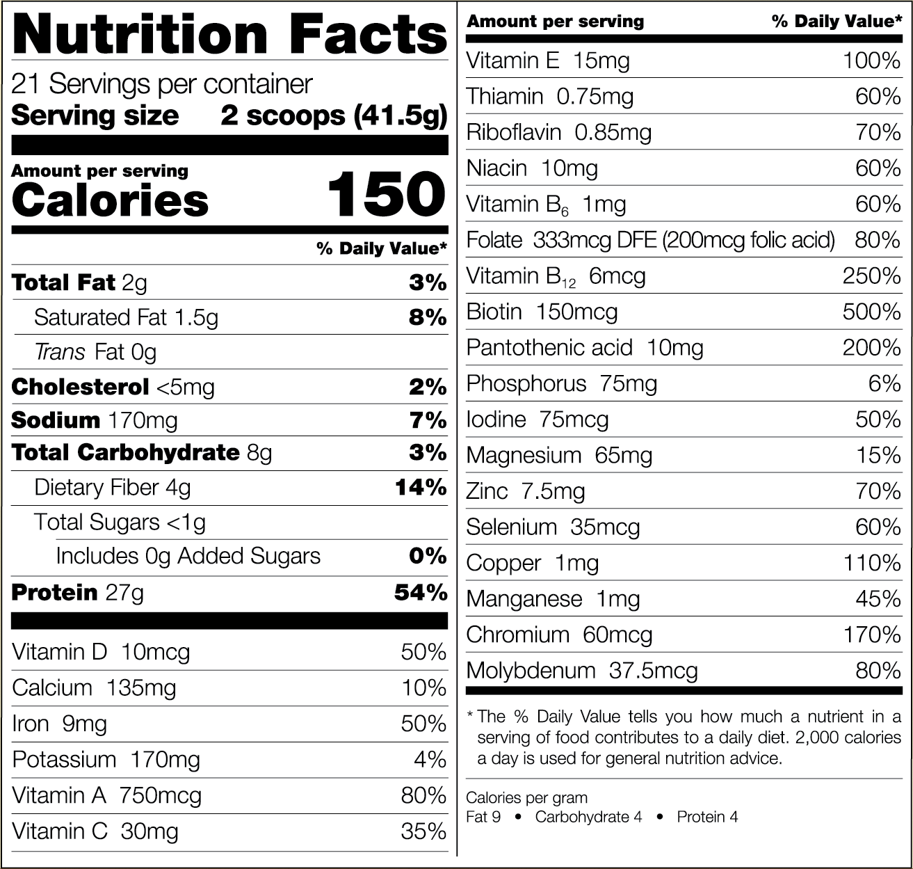 Cappuccino High Protein Meal Replacement - Bariatric Fusion