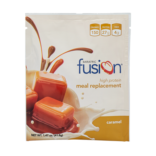 Caramel High Protein Meal Replacement - Single Serve Packet - Bariatric Fusion