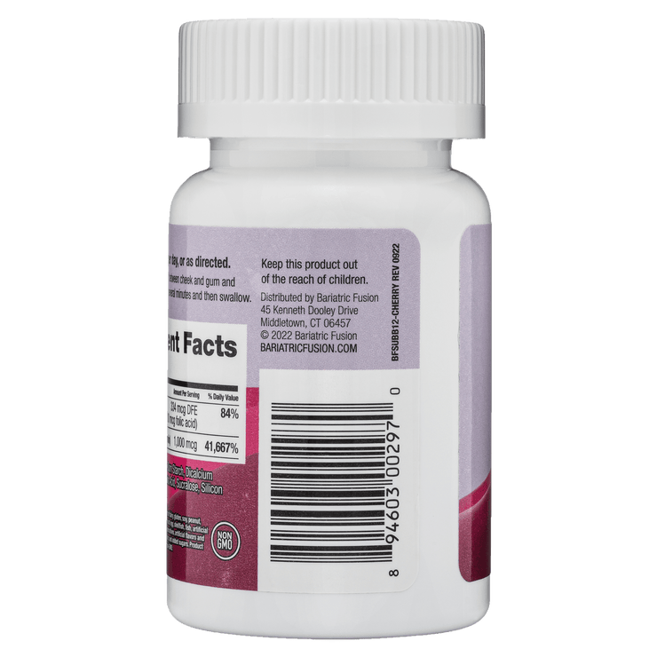 Cherry-Berry Vitamin B12 Quick Melt - Bariatric Fusion
