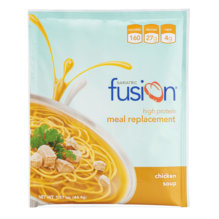 Chicken Soup High Protein Meal Replacement - Single Serve Packet - Bariatric Fusion
