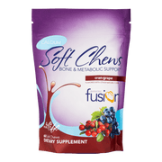 Cran-Grape Bariatric Calcium Citrate Soft Chews - Bone & Metabolic Support - Bariatric Fusion