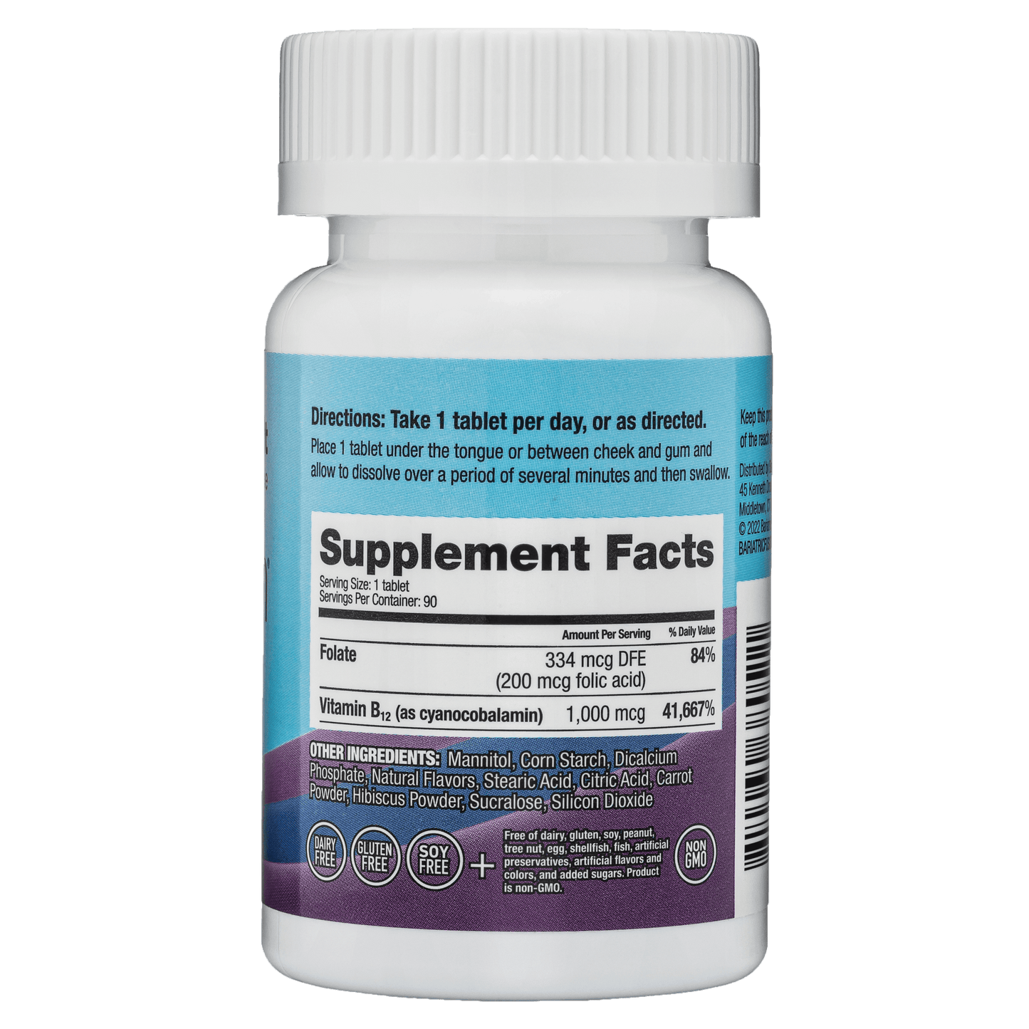 Bariatric Fusion Grape Vitamin B12 Quick Melt