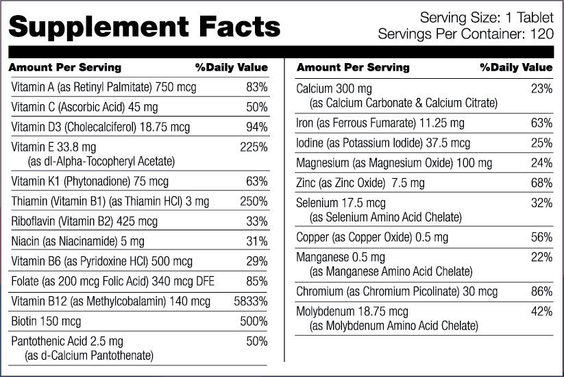 Mixed Berry Complete Chewable Bariatric High ADEK Multivitamin - Bariatric Fusion