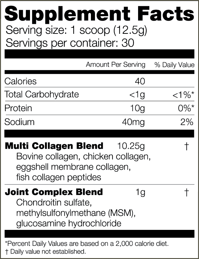 Multi Collagen Protein Powder - Strawberry Banana - Bariatric Fusion