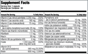 One PER Day Bariatric Multivitamin Capsule With 45mg Iron - 3 Month Supply - Bariatric Fusion