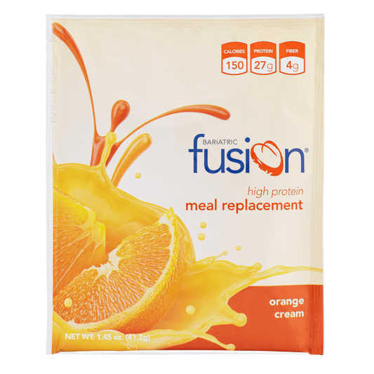 Orange Cream High Protein Meal Replacement - Single Serve Packet - Bariatric Fusion