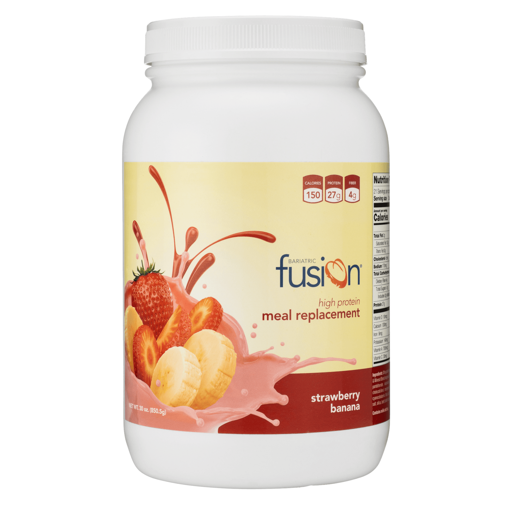 Strawberry Banana High Protein Meal Replacement - Bariatric Fusion