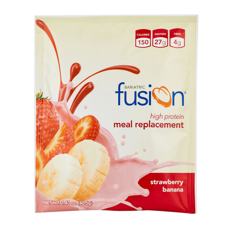 Strawberry Banana High Protein Meal Replacement - Single Serve Packet - Bariatric Fusion