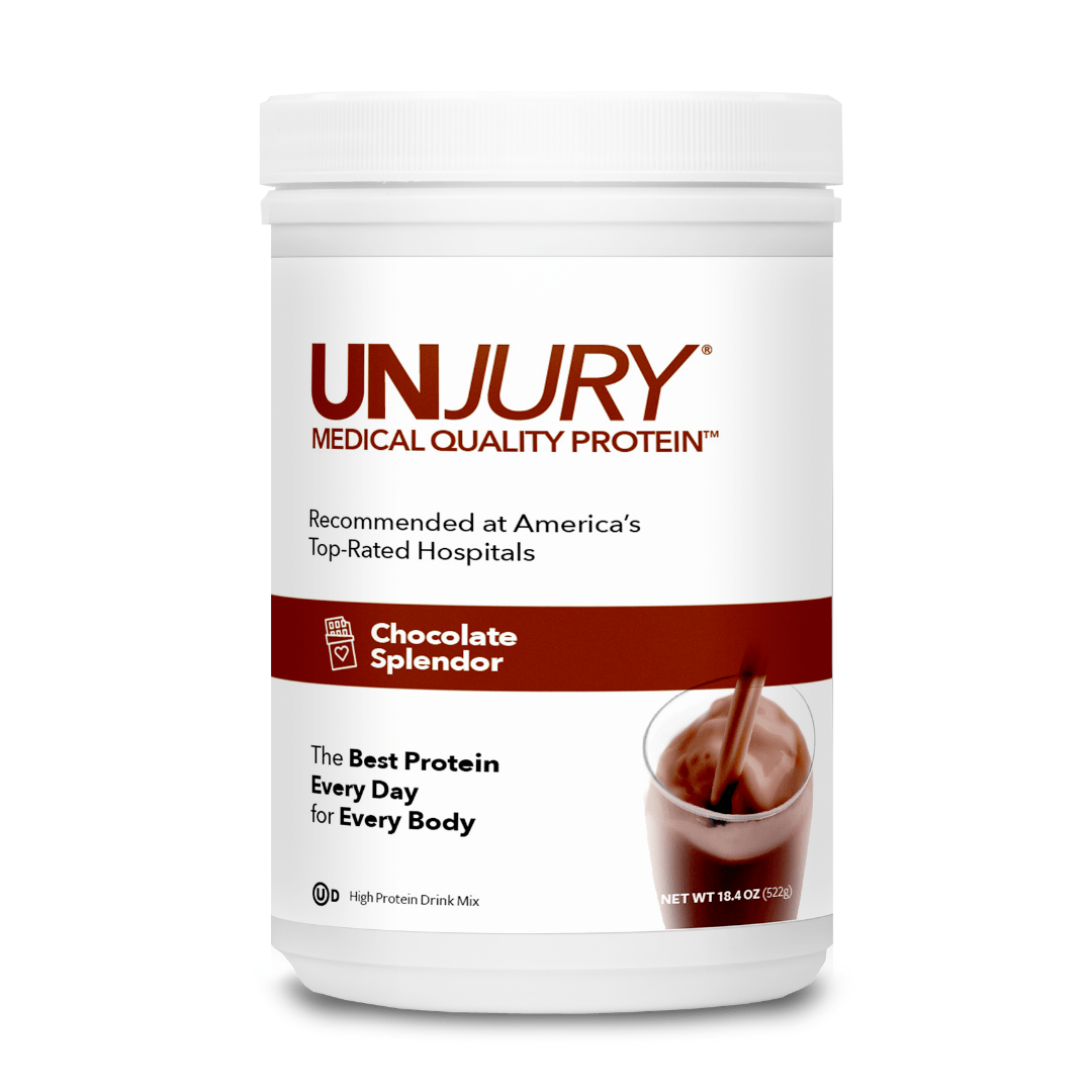 Unjury Chocolate Splendor High Whey Protein Powder – Bariatric Fusion