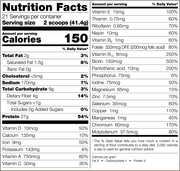 Vanilla High Protein Meal Replacement - Bariatric Fusion