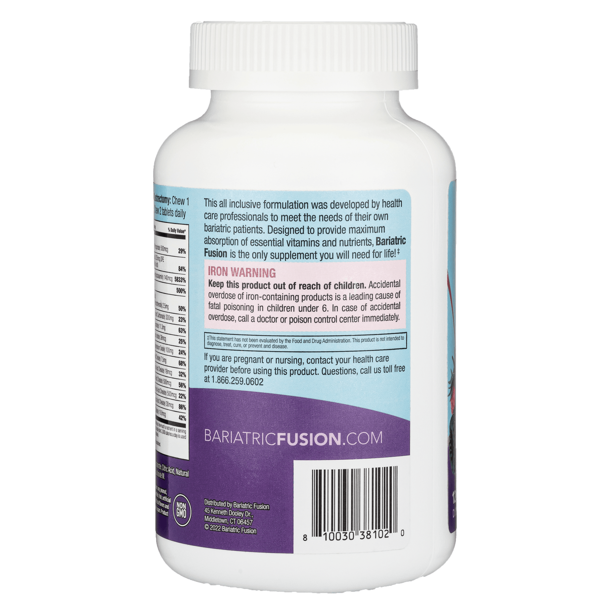 Very Berry Complete Chewable Multivitamin with Vitamin K