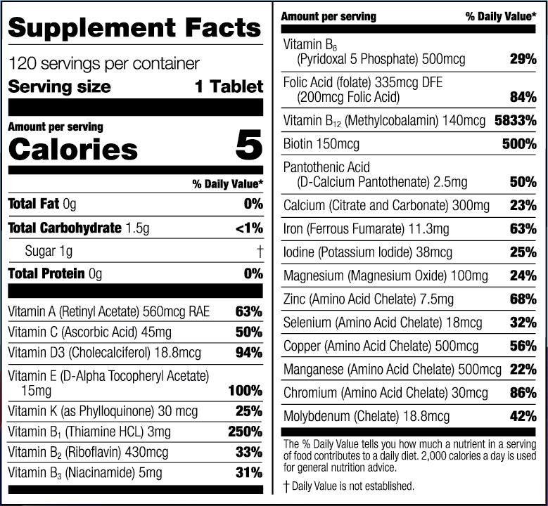 Very Berry Complete Chewable Multivitamin with Vitamin K - Bariatric Fusion